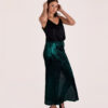 Falda Metalizada, Color Hunter Green - Imagen 3